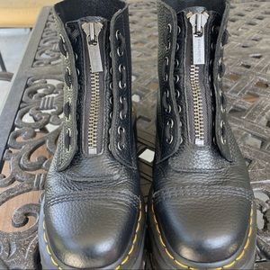 Dr. Martens Sinclair Milled Napa Leather Platform Boot